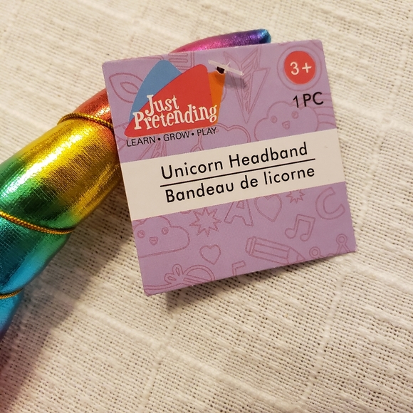 NWT rainbow unicorn headband - Picture 2 of 5